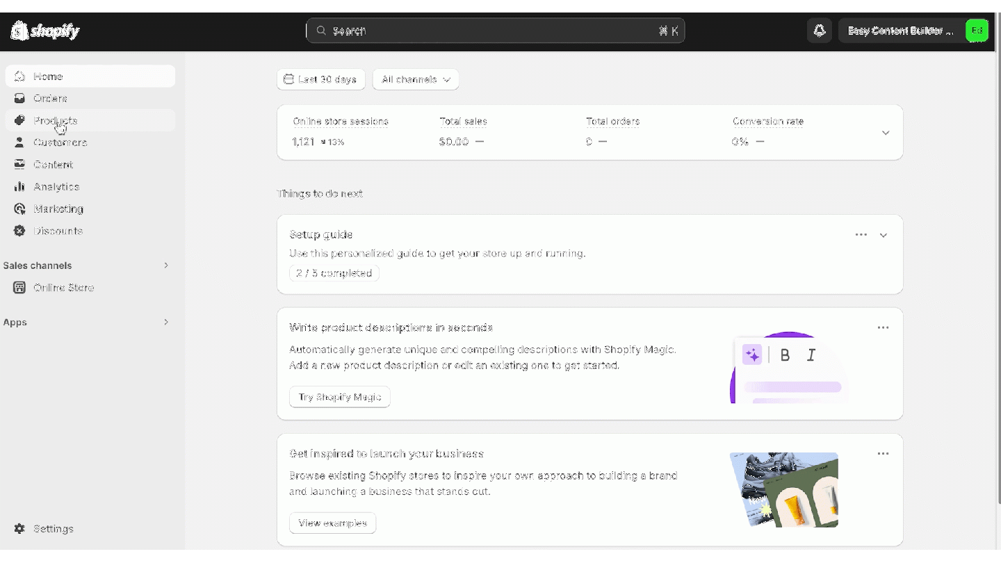 Adding a template to one specific page - Posstack.com Documentation